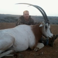 Troy's 41-inch Scimitar-Horned Oryx